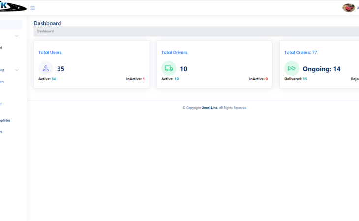 Admin Dashboard